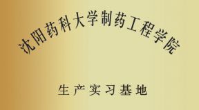 沈阳药科大学制药工程学院生产实习基地